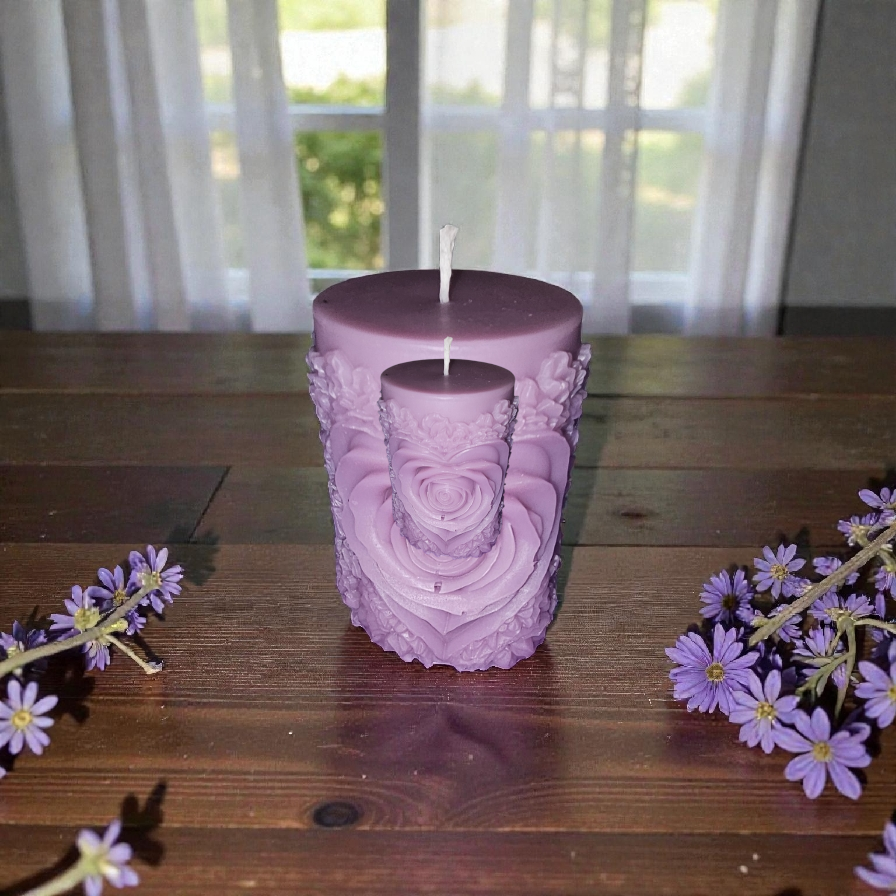Sacred Heart Candle